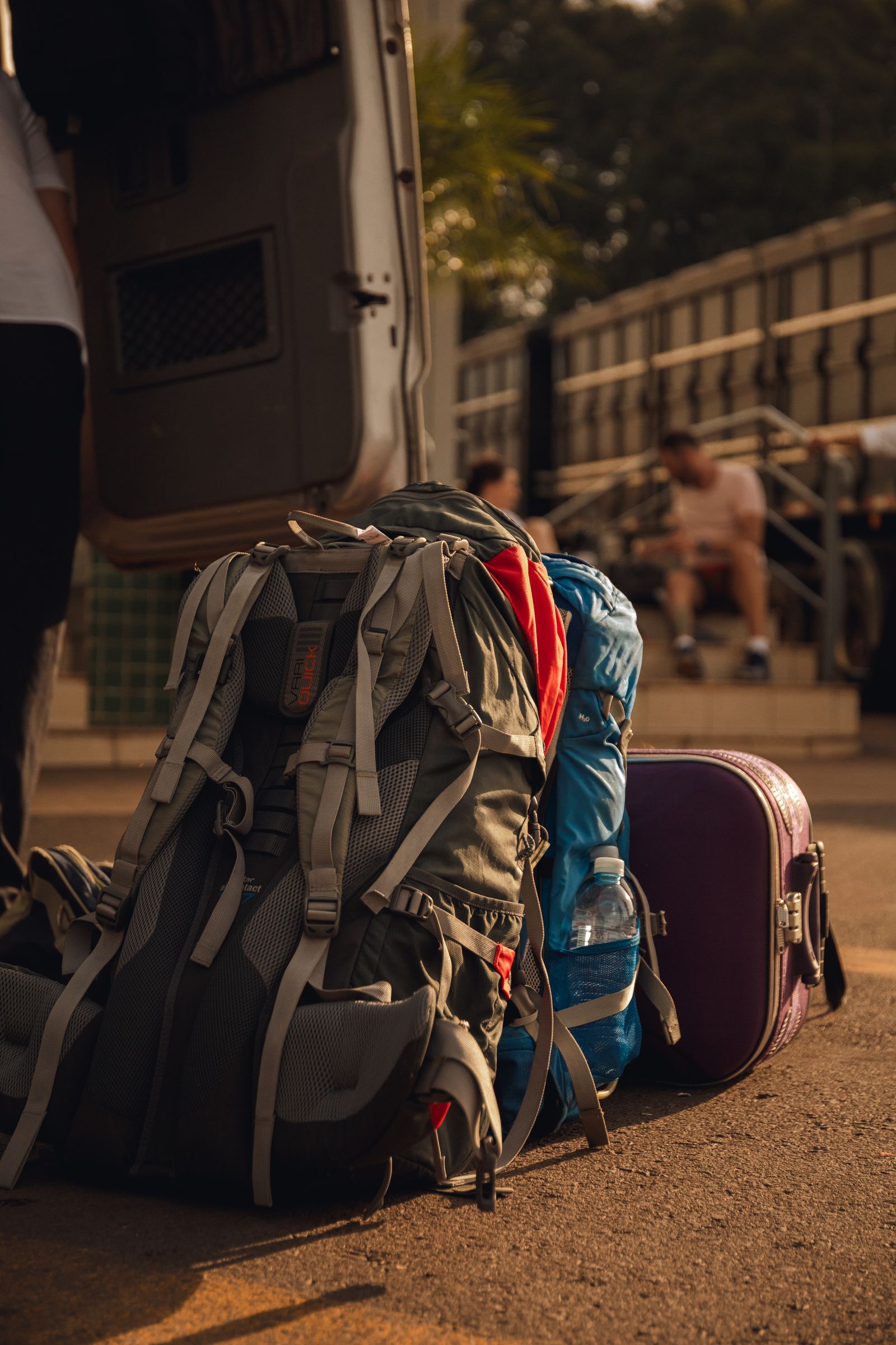 Travel backpack and luggage for adventure