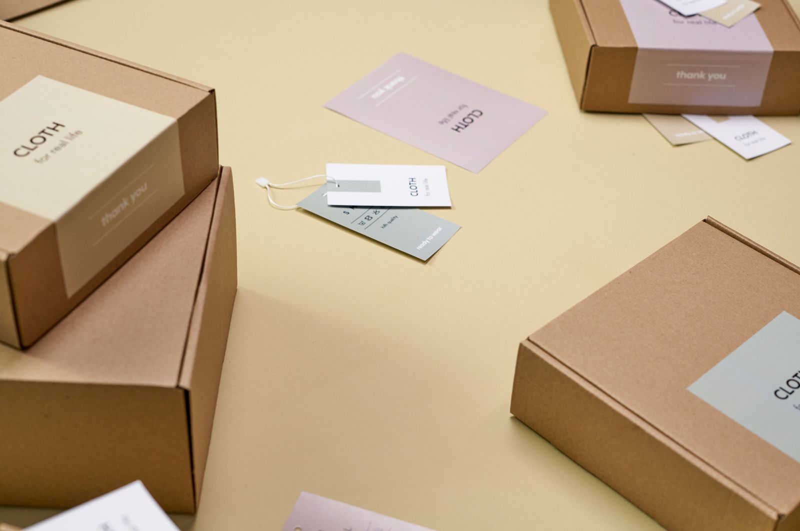 Paper packaging boxes and cardboard products